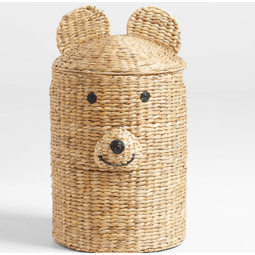 Bear Woven Kids Hamper with Handles