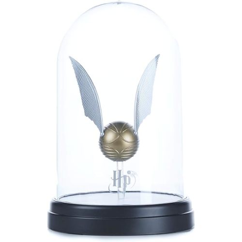 Harry Potter Levitating Golden Snitch Light, Touch Activated Desk Lamp Accessories, Officially Licensed Harry Potter Decor Gifts & Collectibles