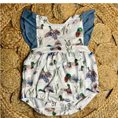 Duck Romper Girls - Preorder – Little Southern Brand