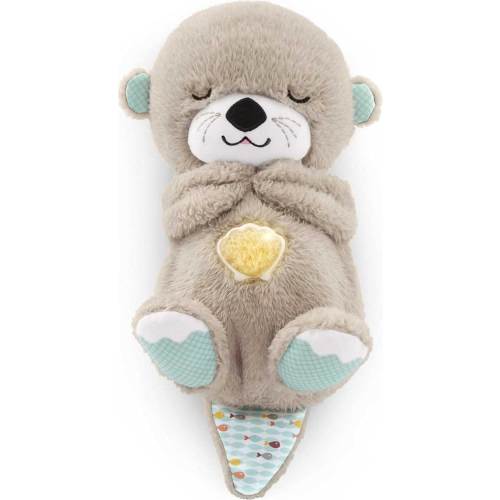 Fisher-Price Baby Toy Soothe 'n Snuggle Otter Portable Plush Sound Machine with Music Lights & Breathing Motion for Newborns 0+ Months en 2026 | Produits pour nouveaux bébés, Peluche veilleuse, Jouet montessori