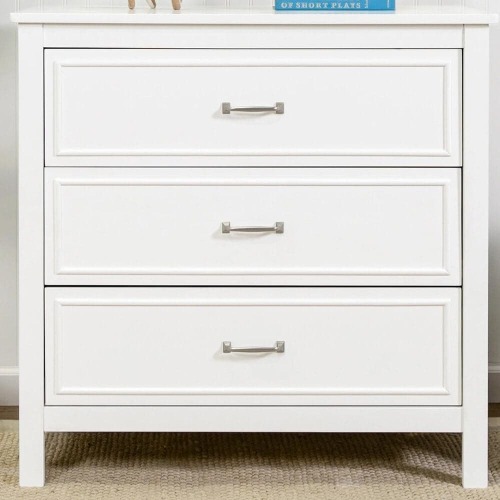 DaVinci Charlie 3 Drawer Dresser in White