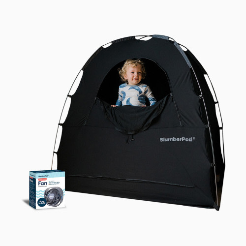 SlumberPod and Fan - Black
