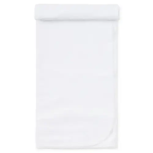 White Kissy Basics Blanket
