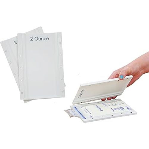 Magnetic Breastmilk Freeze Flat Trays - Breastpump Accessory to Freeze Breast Milk Storage Bags Flat - (for Most Rectangular Bags, 2oz Tray Set (2 or 4oz))