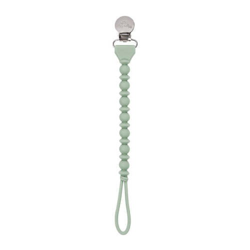 Sweetie Strap™ - Beaded Pacifier Clip - Agave