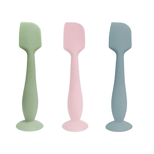 3 Pack Baby Diaper Cream Spatula Applicator (Cyan, Pink, Green)