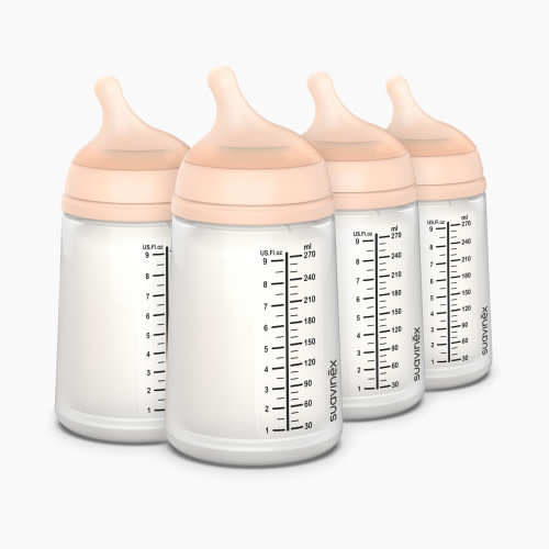 Suavinex Zero Zero Anti-Colic Bottle - Fair, 9 Oz, 4