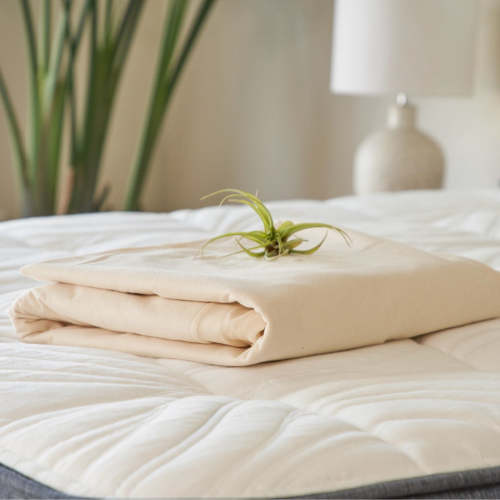 Waterproof Mattress Protector With Organic Materials | Brentwood Home