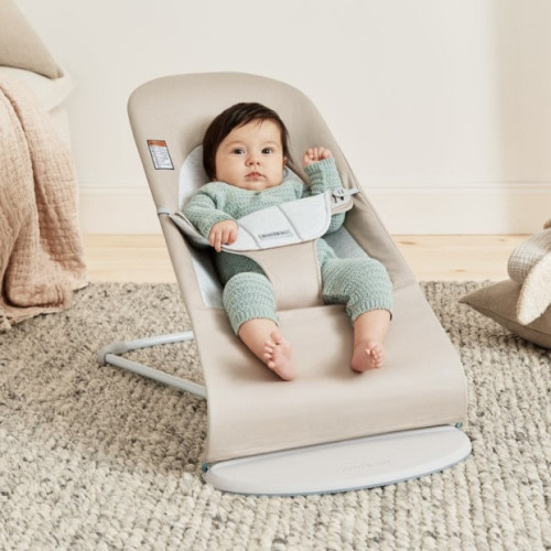 Babybjörn Bouncer Balance Soft - Cotton Jersey/Beige/Gray