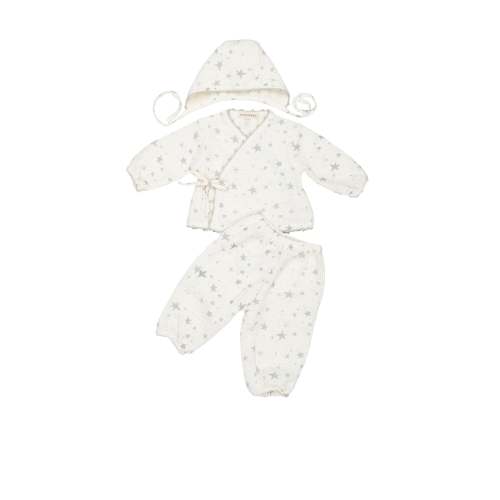 Gauze Three Piece Set - Stars