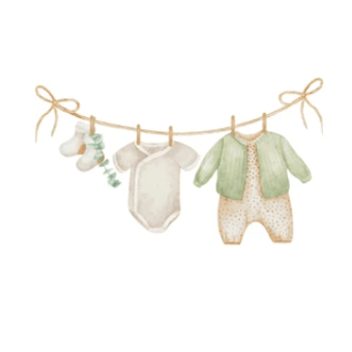 We love clothes! If you choose to gift clothes, we would appreciate any of these sizes: (0-3m newborn, sleepers) (3-6m winter/spring) (6-9m summer/fall) (9-12m fall/winter)