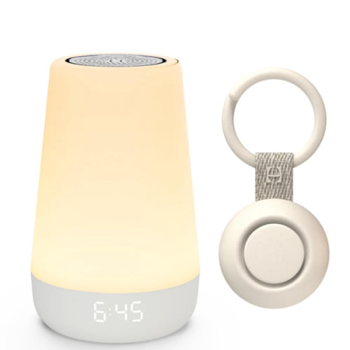 Hatch Baby Sleep Bundle: Home & Travel Sound Machines Includes Rest 2nd Gen and Portable Rest Go (Putty)