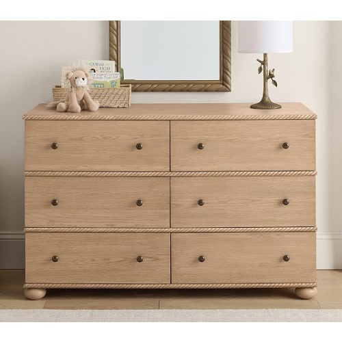 Wells 6-Drawer Dresser (52w x 20d")