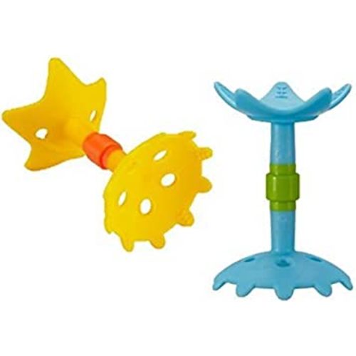 Innobaby EZ Grip Massaging Star Teether Set (Yellow Star and Blue Star)