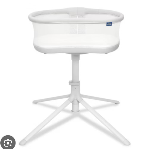 HALO BassiNest Swivel Sleeper 3.0, Baby Bassinet, Grey