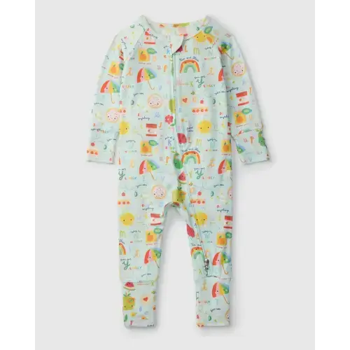 Sleeper - Alphabet Smiles – Lou Lou Lollipop 0–3 mos.