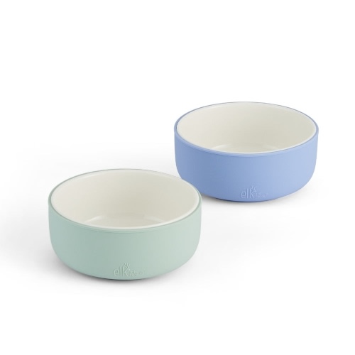 Porcelain Bowl with Silicone Sleeves