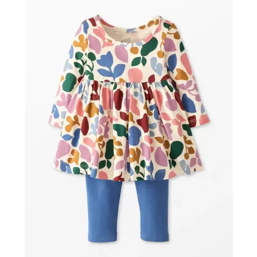 Baby Skater Dress & Leggings Set | Hanna Andersson