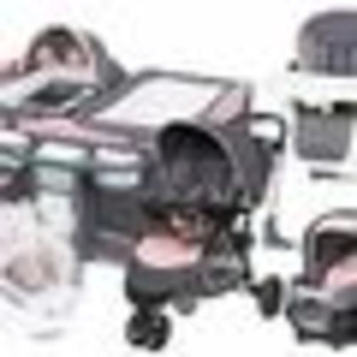 Baby Girl Stroller Travel System Combo Set