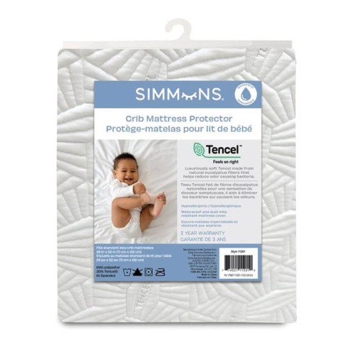 Tencel Crib Waterproof Mattress Protector