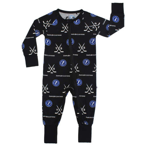 Baby Tampa Bay Lightning Emerson and Friends Classic Convertible Bamboo Pajama