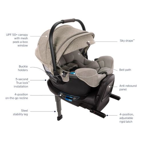 Nuna PIPA™ RX Infant Car Seat - Hazelwood