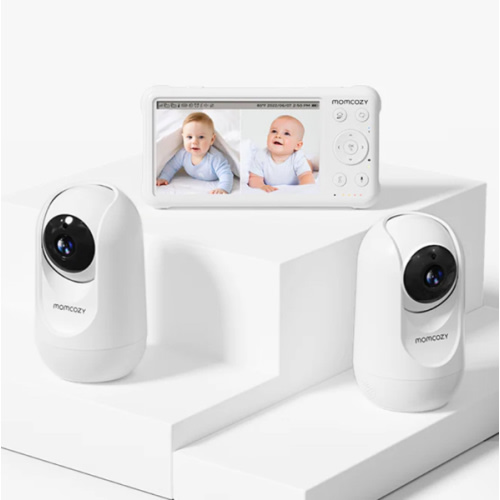 Momcozy Non-Wifi 1080P Video Baby Monitor with two cameras