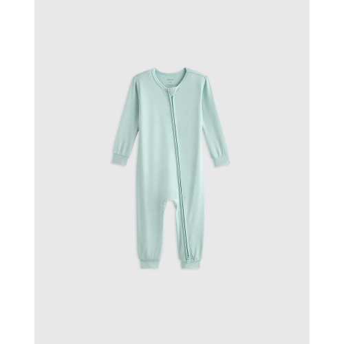 Bamboo One Piece Pajama - Baby in Sage Mist
