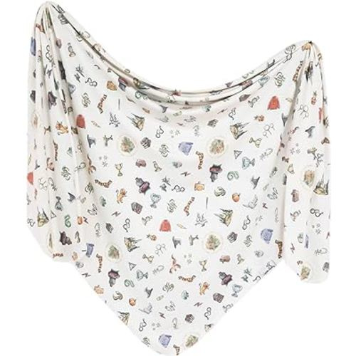 Copper Pearl Baby Swaddle Blanket - Wearable Premium Knit Baby Blanket, Large Soft Stretchy Receiving Blankets for Baby Boy and Girl, Swaddles for Newborn, Infant, and Toddler (Wizarding World™)