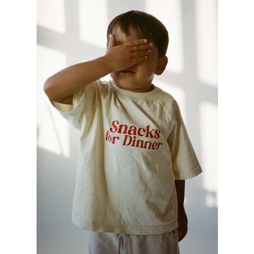 Graphic Tee- Snacks for Dinner