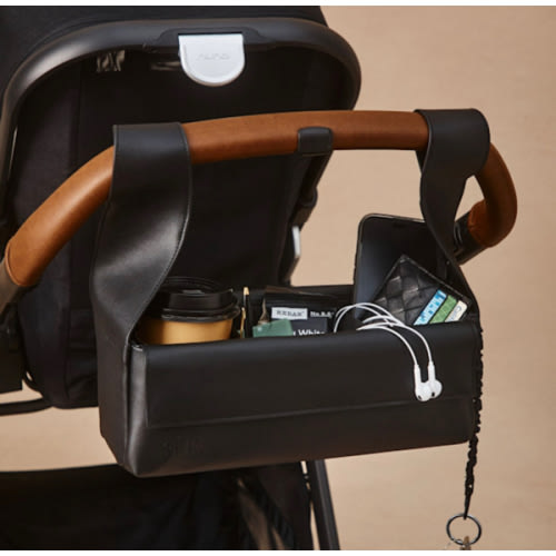 The Convertible Stroller Caddy in Black