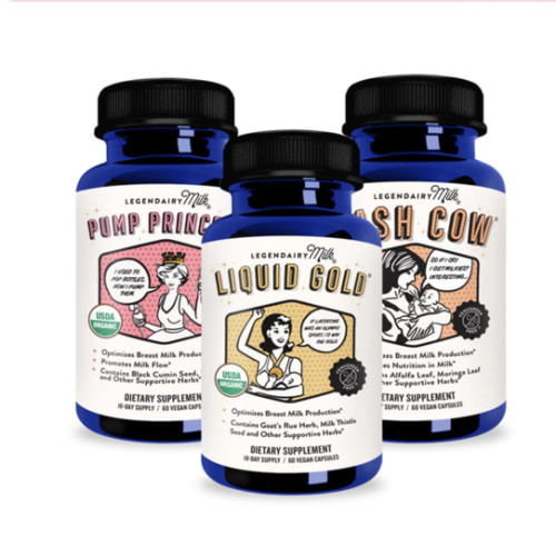 Bestseller Breast Milk Supplements Bundle Too! | Legendairy Milk