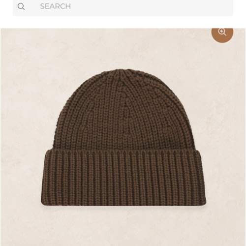 Knit Beanie - Cocoa