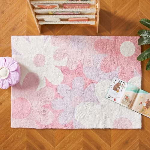 Adairs Kids - Giant Floral Decorative Rug | Adairs