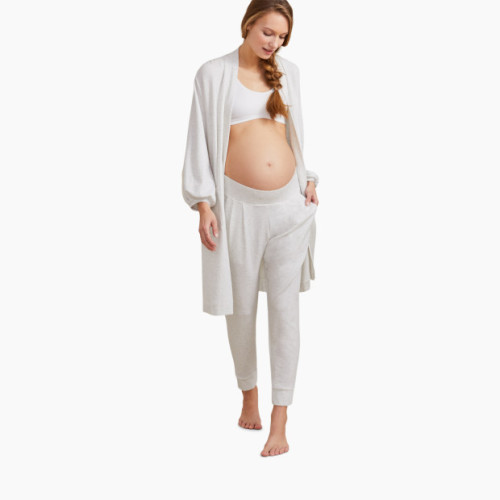 Hatch Collection The Nesting Robe - Oat Melange, O/S