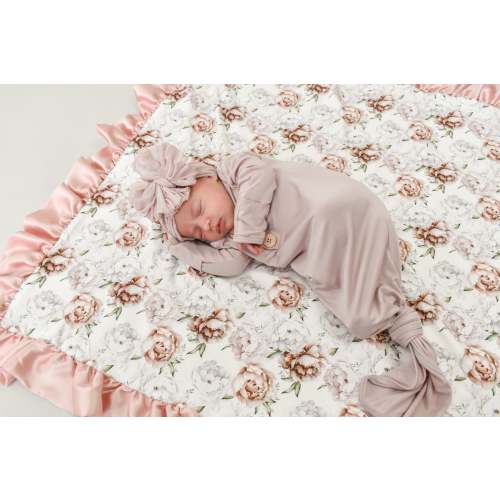 Floral Dreams Plush Blanket
