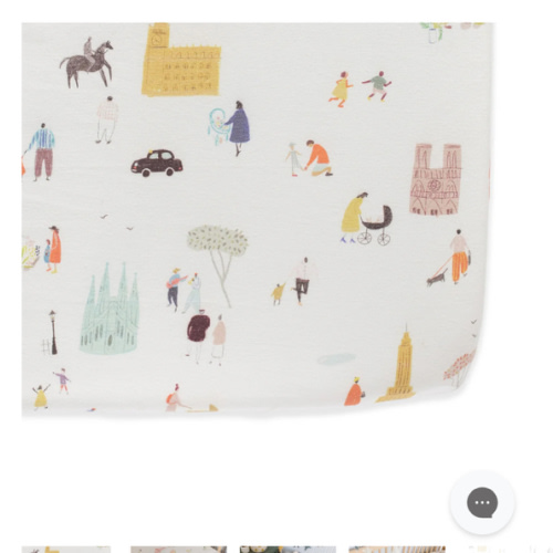 Organic Cotton Crib Sheet