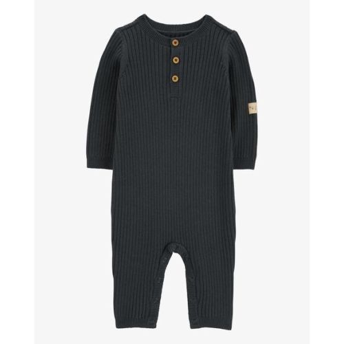 Baby Button-Down Sweater Jumpsuit - Carter's | Carter's