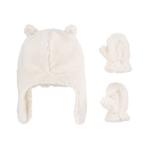 Baby 2-Pack Sherpa Hat & Mitten Set - Carter's | Carter's