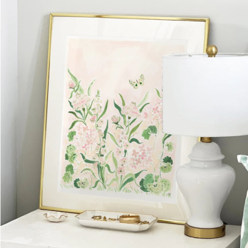 The "Garden Pinks" Fine Art Print