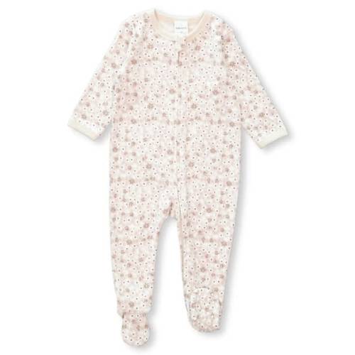 Light Brown Baby Cotton 2-Way Zip Romper | Best&Less™ Online