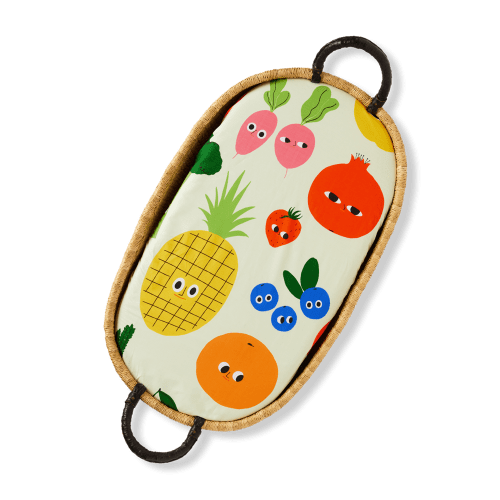 Happy Harvest Fitted Bassinet Sheet - Preorder – Halcyon Nights