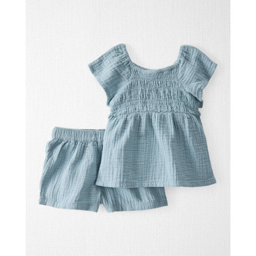 Baby 2-Piece Organic Cotton Gauze Set - Little Planet | Carter's