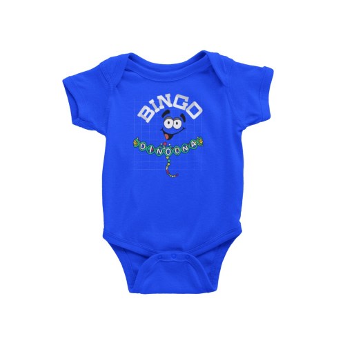 Bing Dino DNA Baby Bodysuit | Baby Shower Gift | Pop Culture Baby | Universal Vacation | J Park Dinosaur | Mr DNA | Jurassic Period