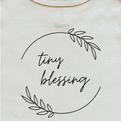 Tiny Blessing - Organic Cotton Bodysuit – Tenth & Pine