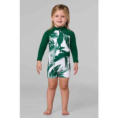 Baby Kohala Neck-To-Knee Swimsuit | Eden Colorblock