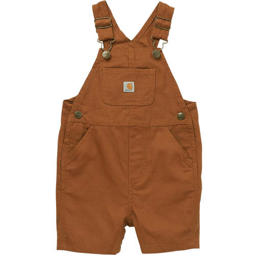 Carhartt Loose Fit Canvas Shortall 12 Months in Brown