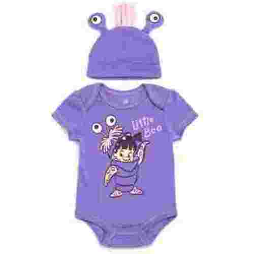 Disney Monsters Inc. Boo Cosplay Bodysuit and Hat Set Newborn to Infant