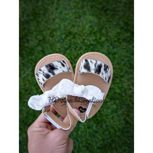 Cowhide Baby Sandals