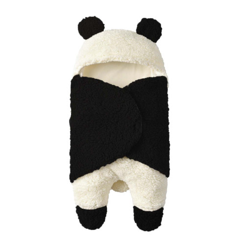 Fesfesfes Newborn Baby Boys Girls Baby Swaddle Blanket Wrap Cute Infant Baby Sleeping Bear Soft Wearable Swaddling Plush Blanket Sale on Clearance